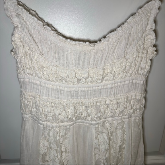 Free People FP One Ciella Lace Maxi Dress in White - Picture 10 of 16